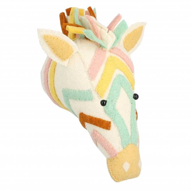 Dierenkop Zebra - Mini