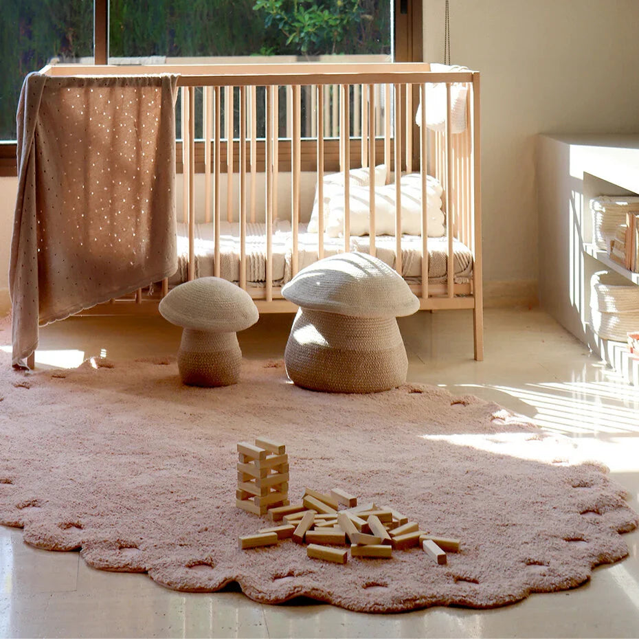 Washable Rug Pine Cone Vintage Nude