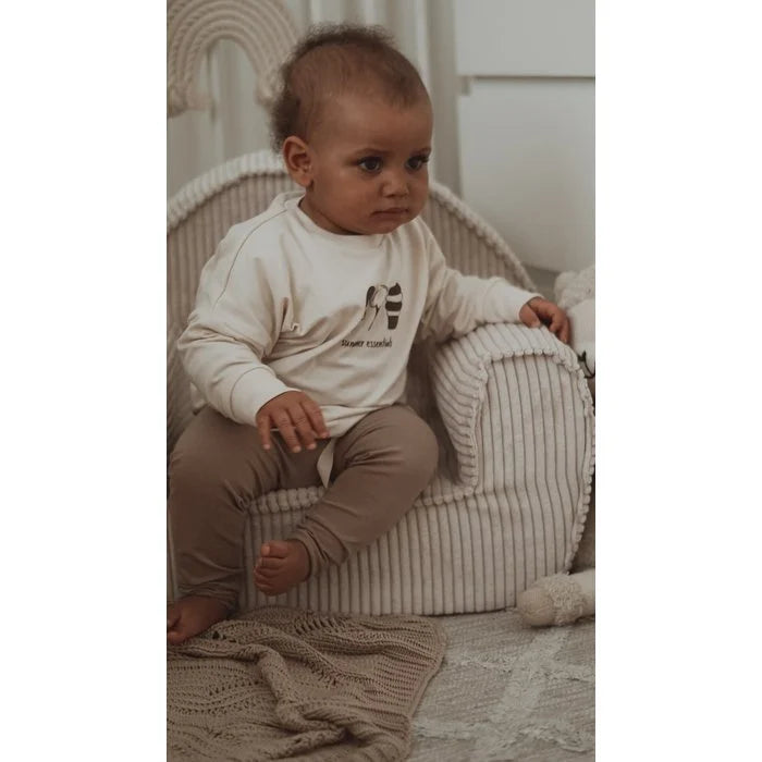 Kinderstoel Rib - Off-White