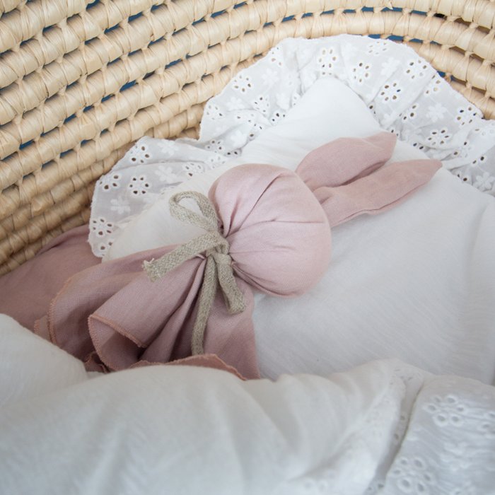 Knuffel Linnen - Roze