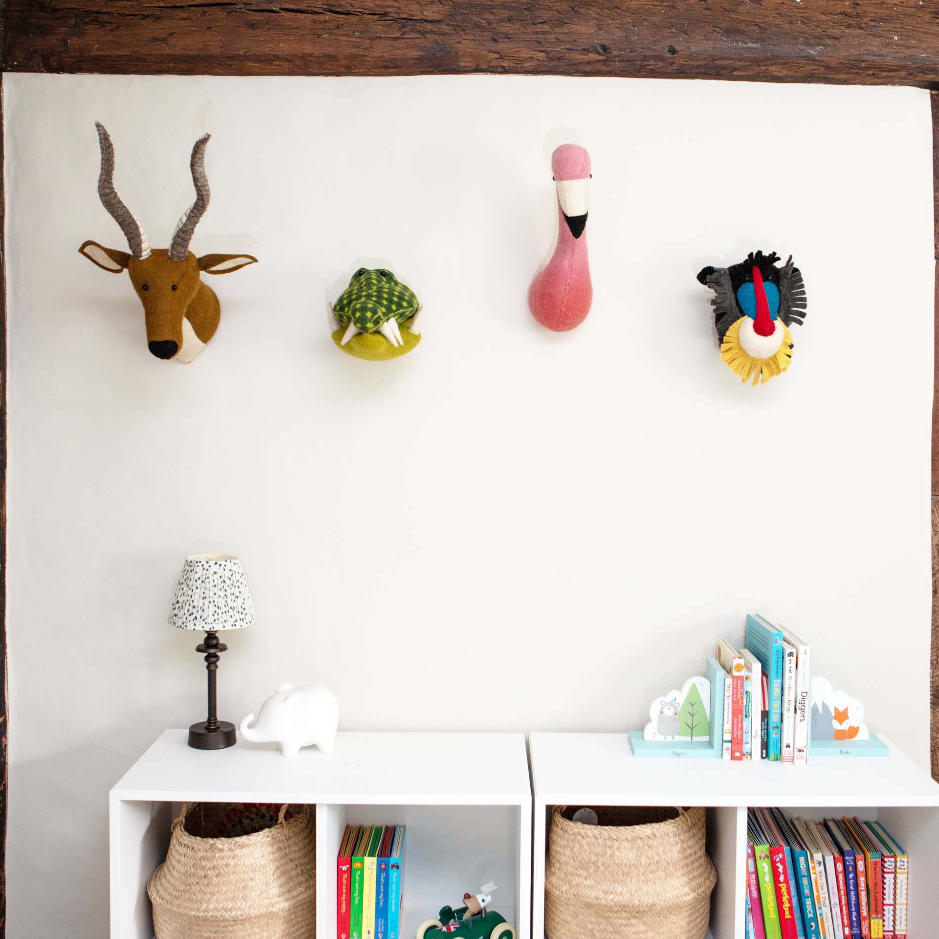 Dierenkop Flamingo - Mini