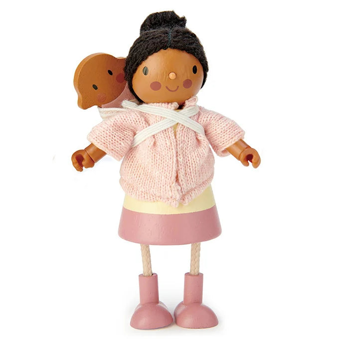 Poppenhuis - Mevr Forrester en baby