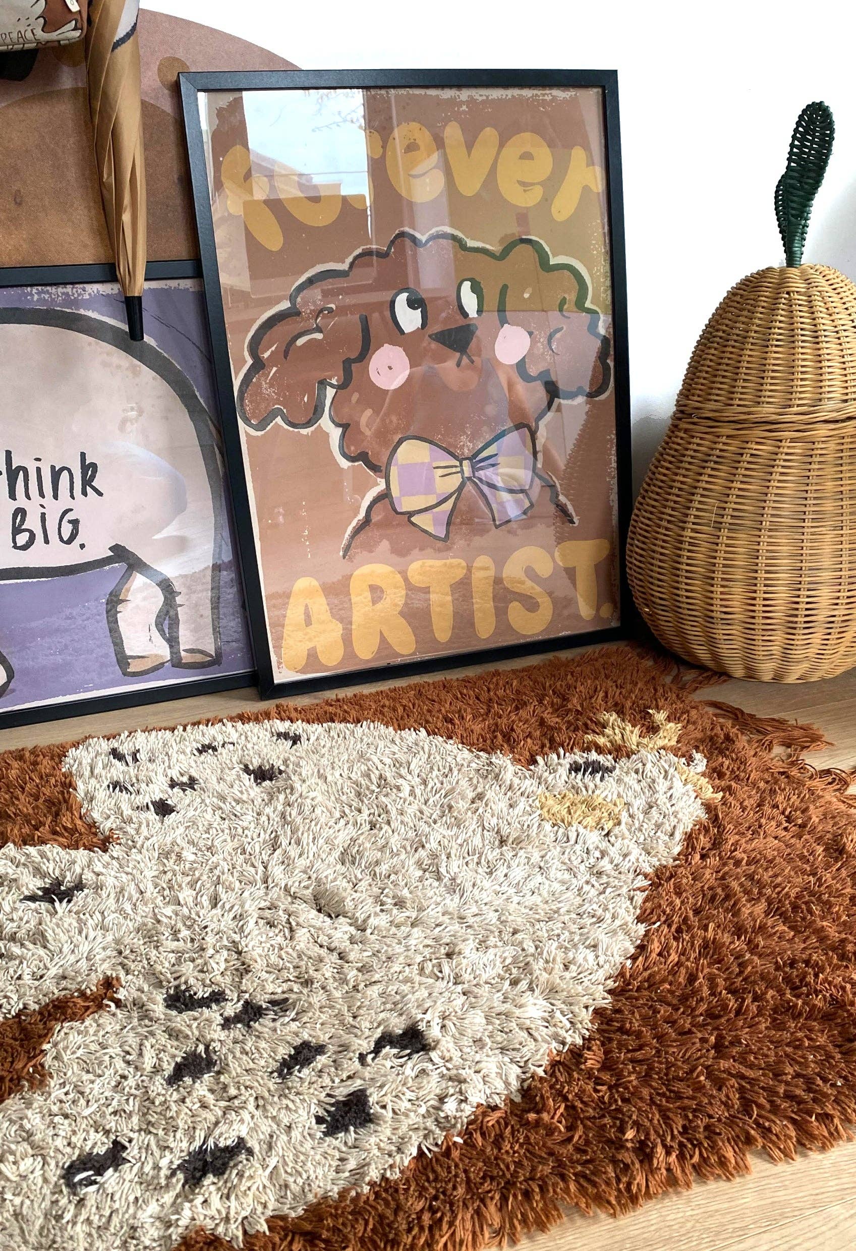 Studio Loco Vloerkleed Vogel