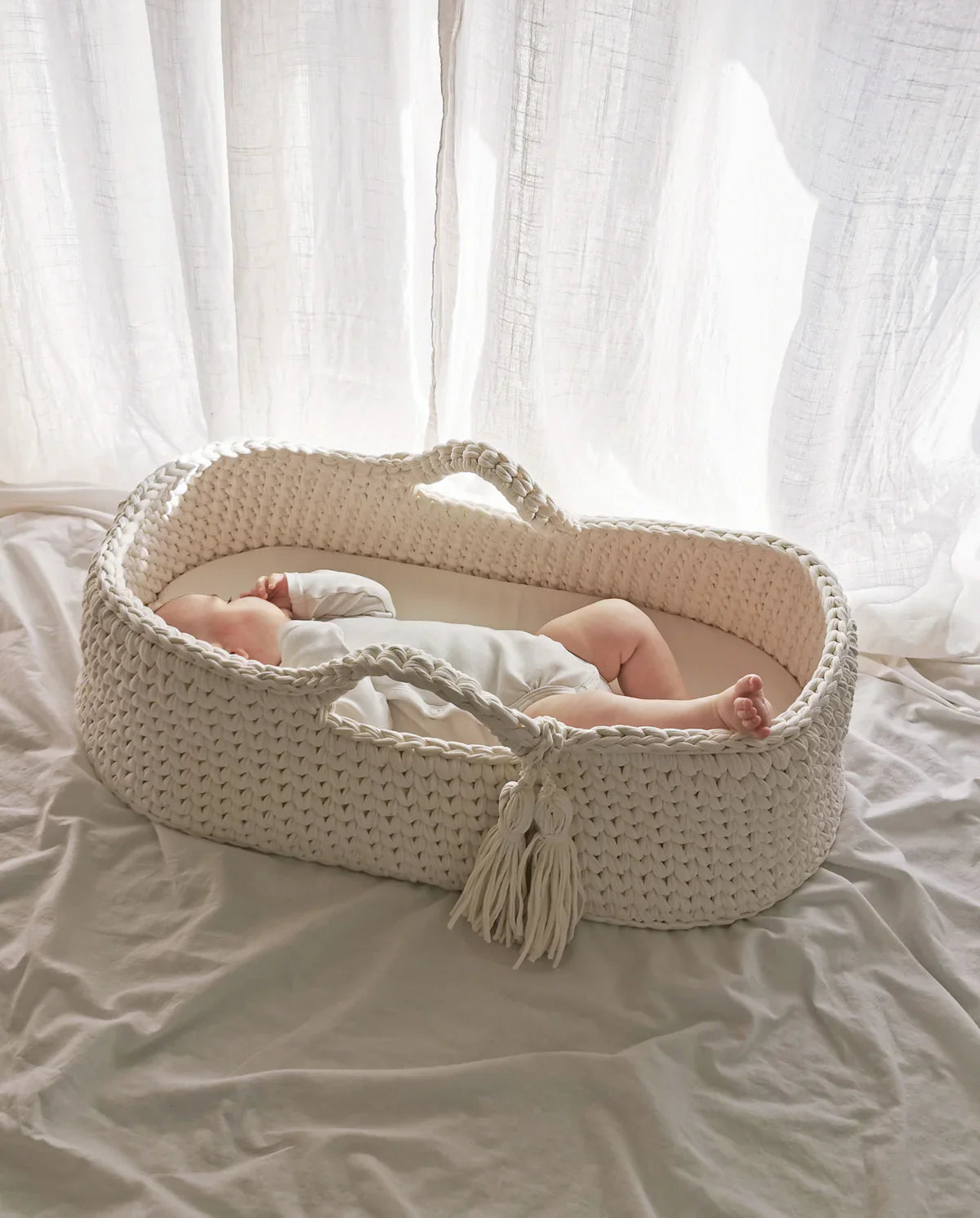 Baby Basket - Off-White