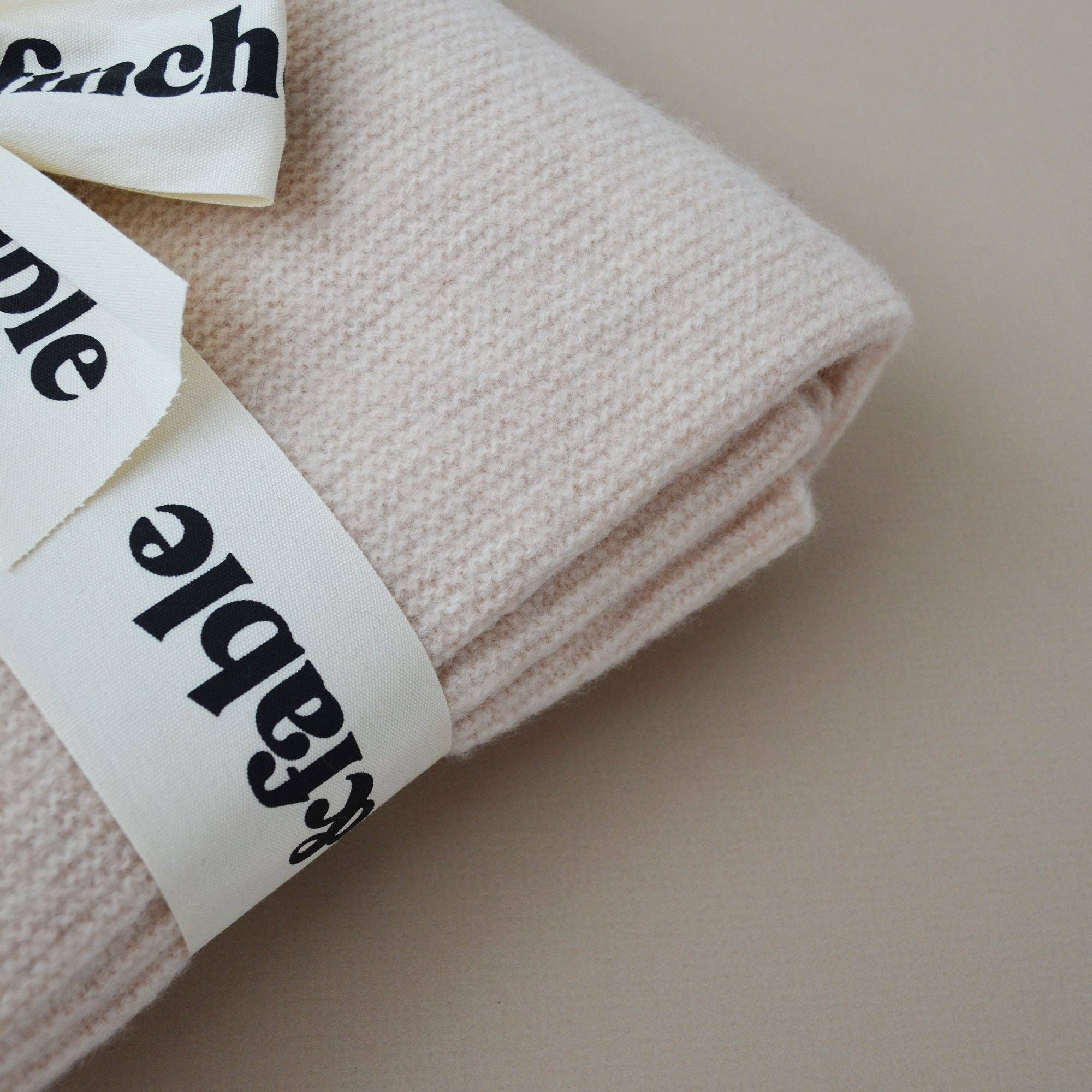 Gebreide Wollen Deken