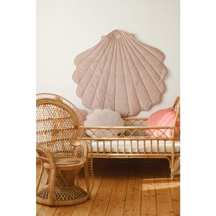 Vloerkleed Schelp Velvet - Roze