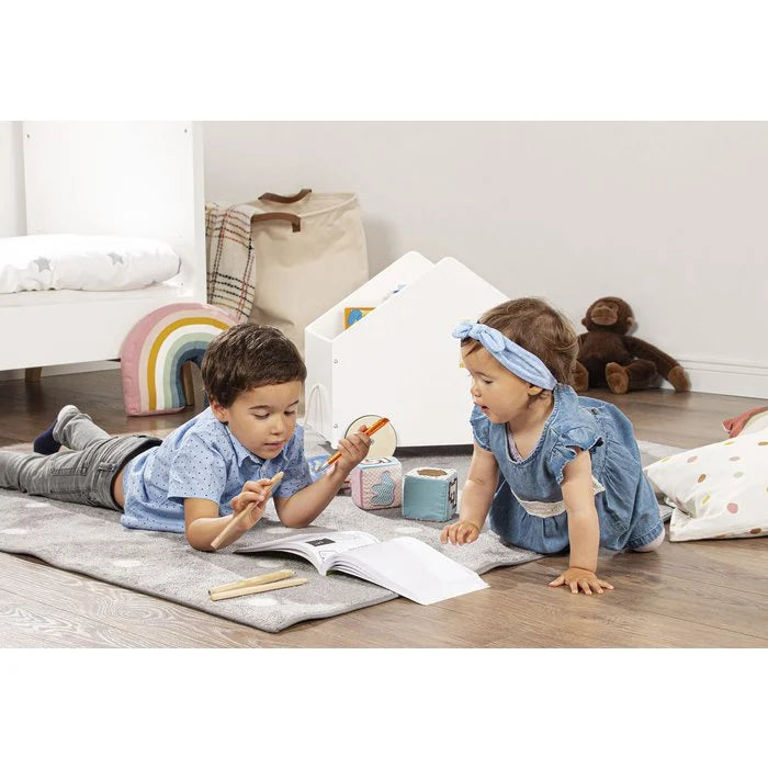 Speelgoedkist op wielen