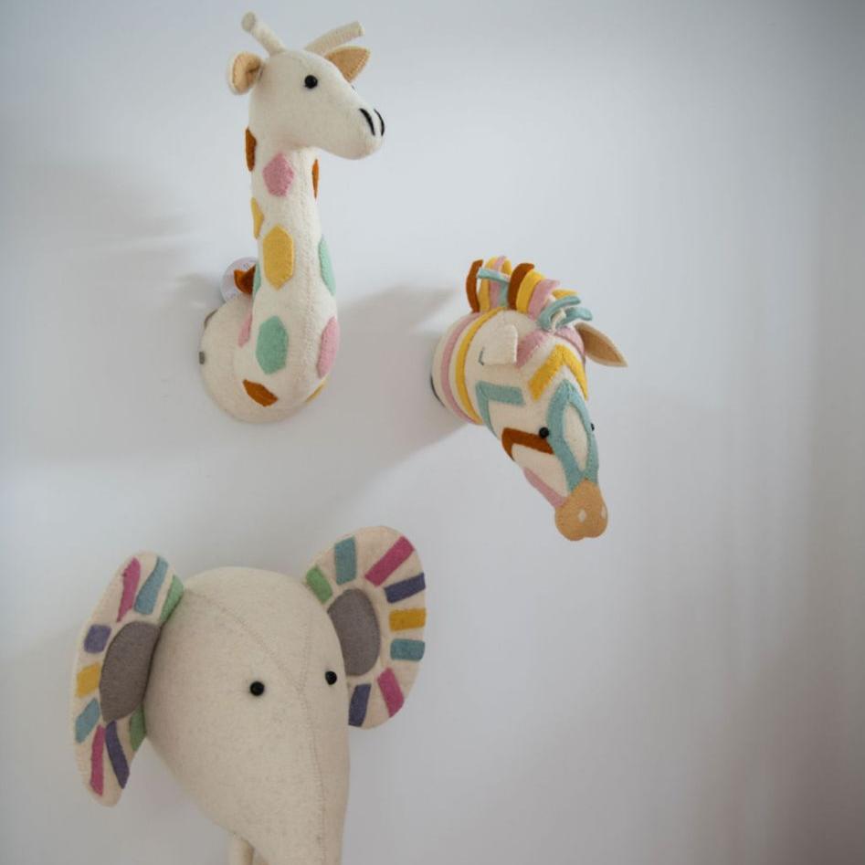 Dierenkop Giraffe - Mini