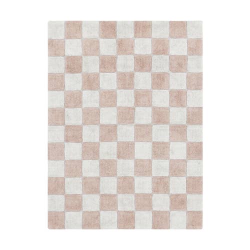 Washable Rug Kitchen Tiles - Rose
