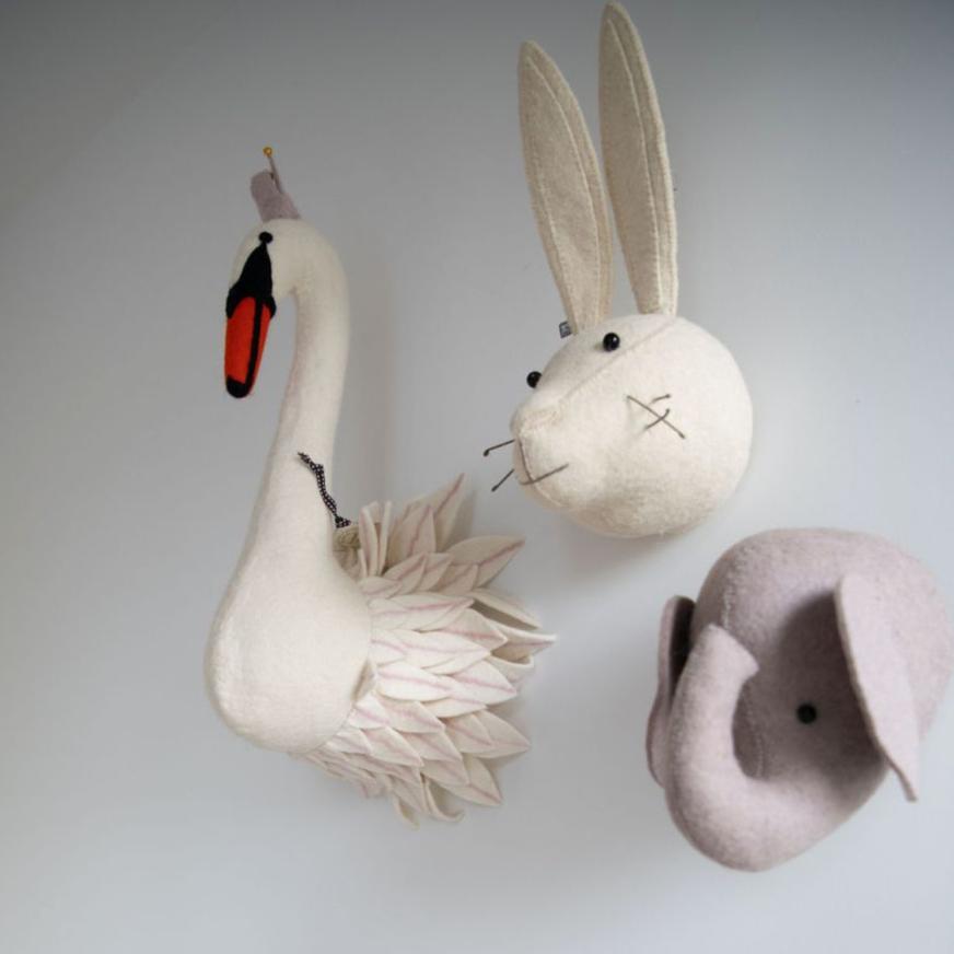 Dierenkop Konijn - Mini