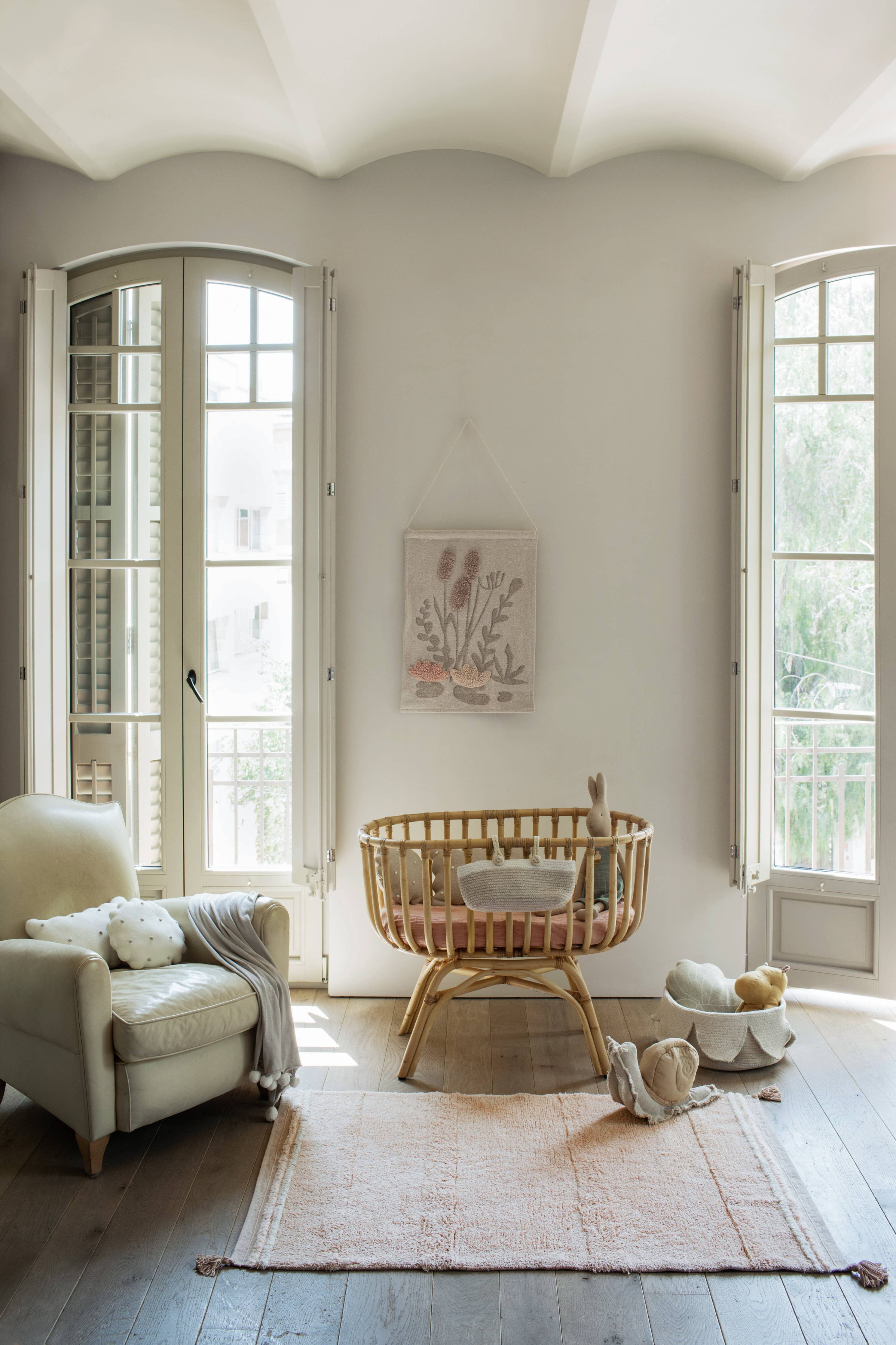 Washable Rug Bloom Roze