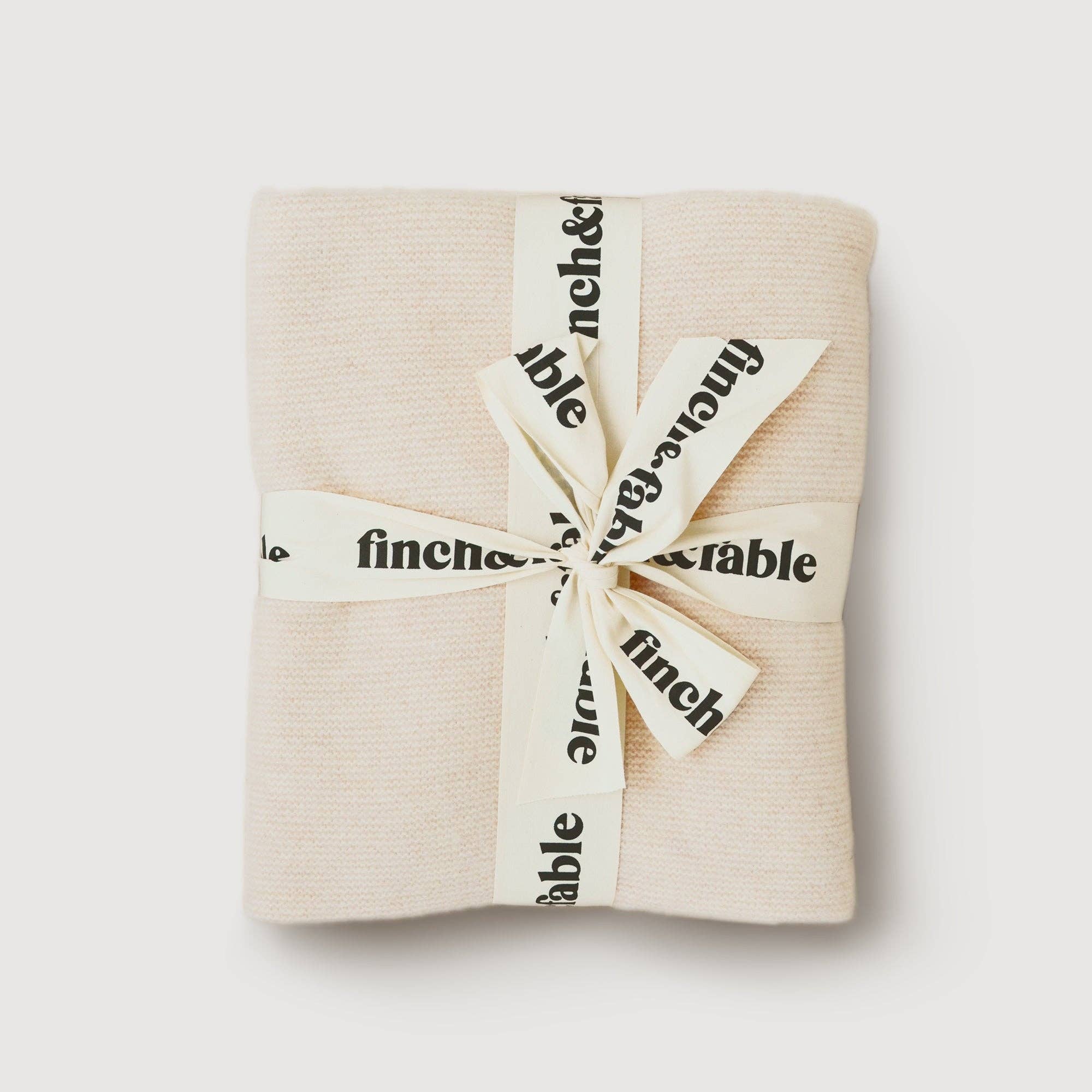 Gebreide Wollen Deken