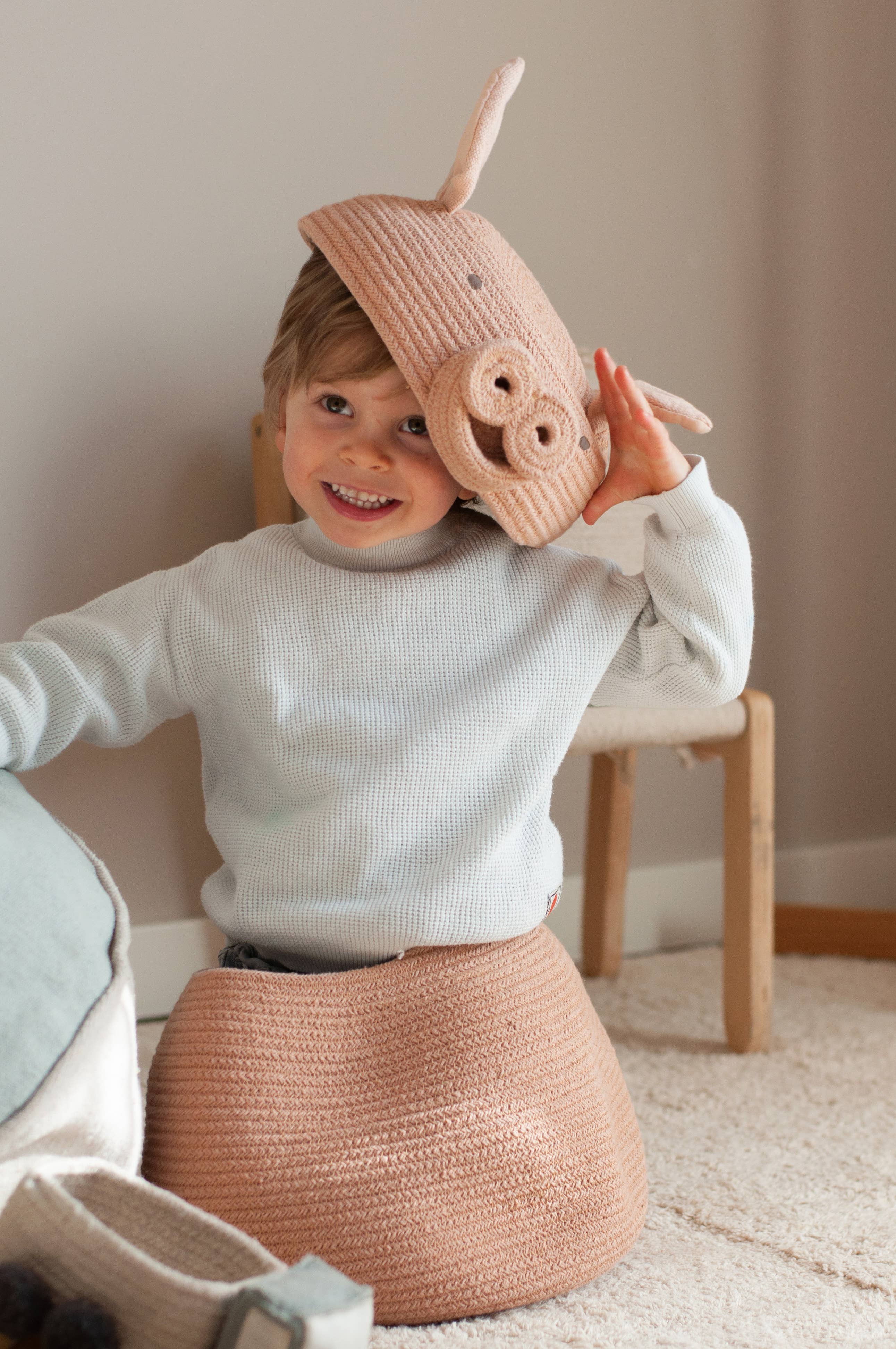 Basket Peggy The Pig