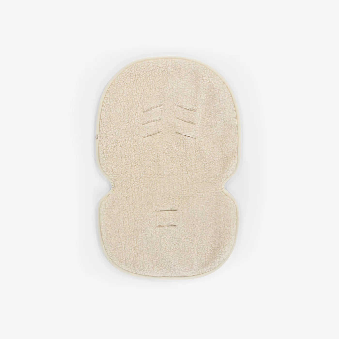 Wollen Onderlegger Buggy/Maxi Cosi - Naturel