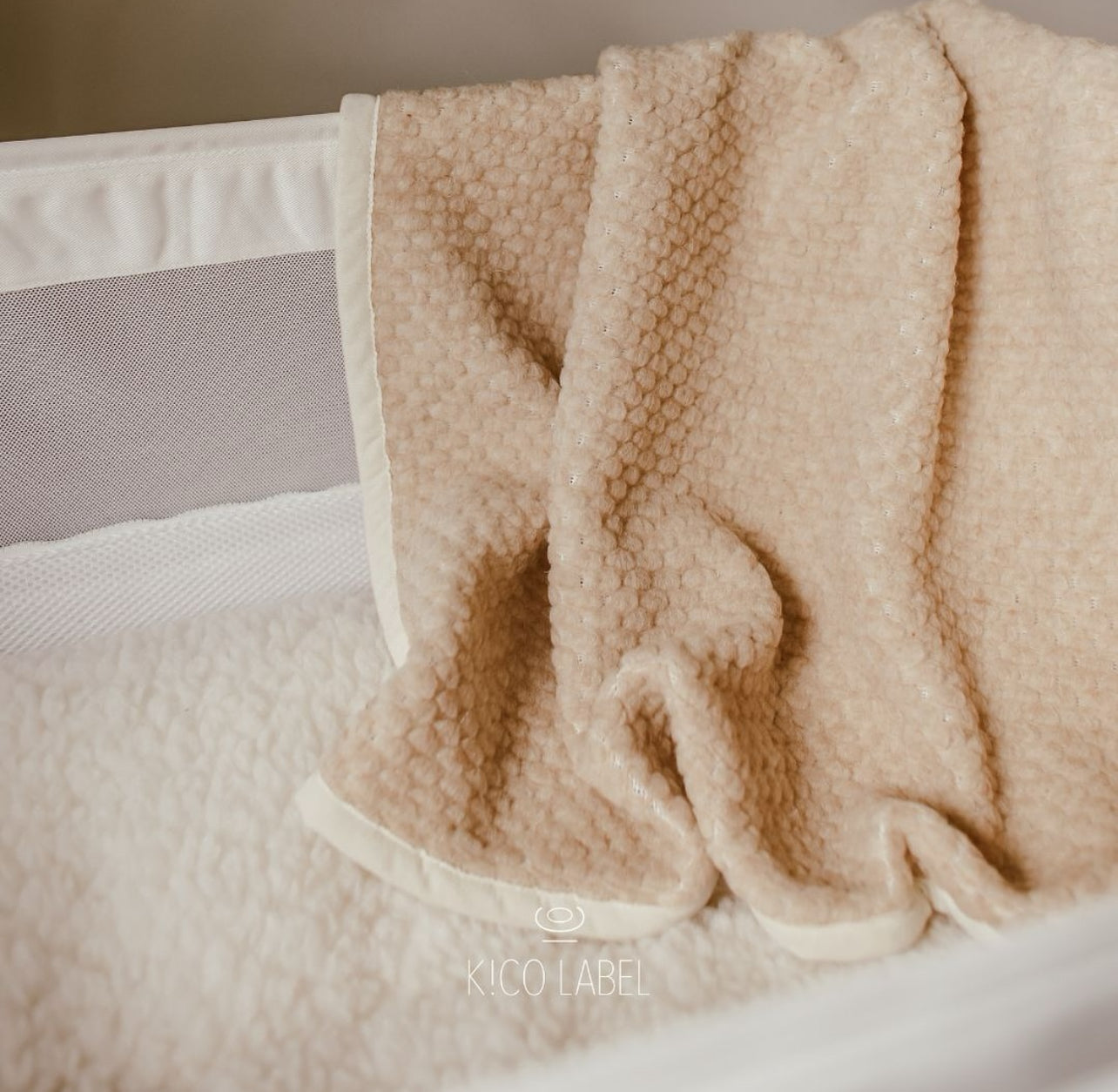 Wollen Deken - Beige 100x140