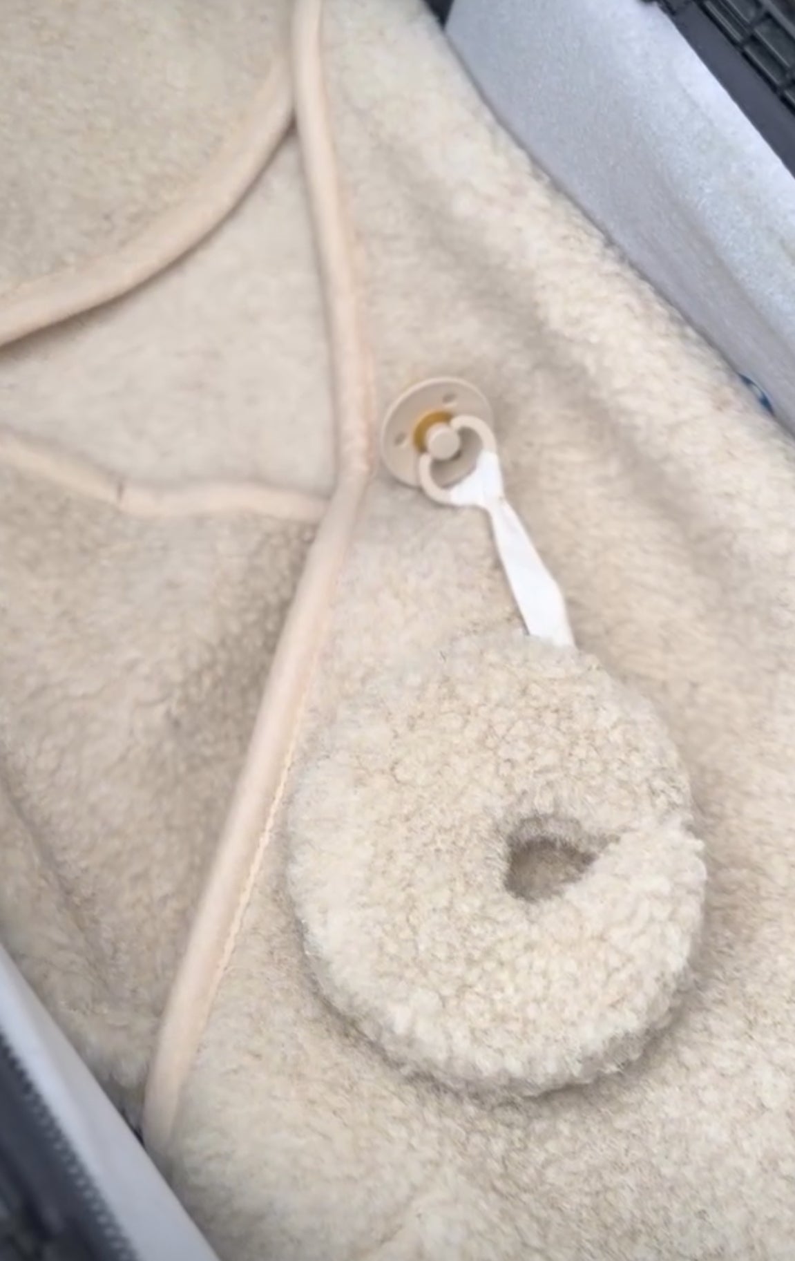 Merino Wol Wikkeldeken - Beige