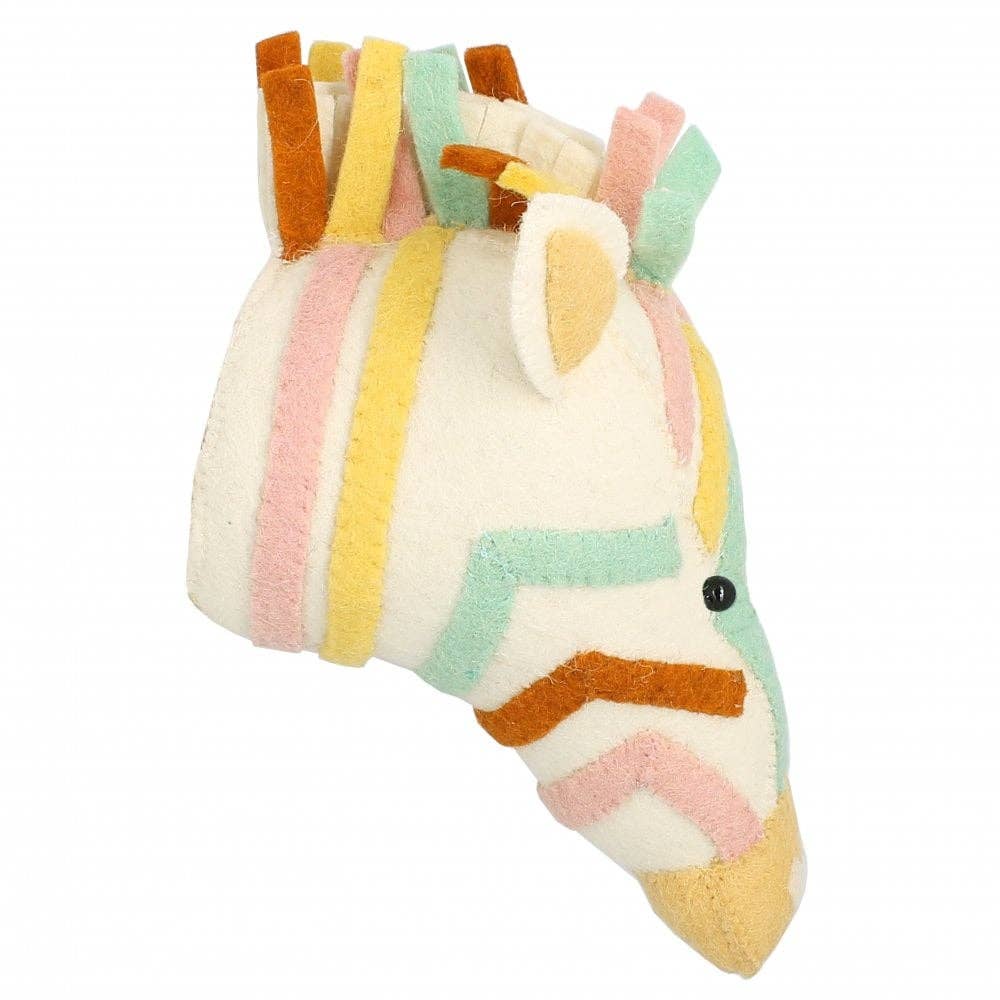 Dierenkop Zebra - Mini