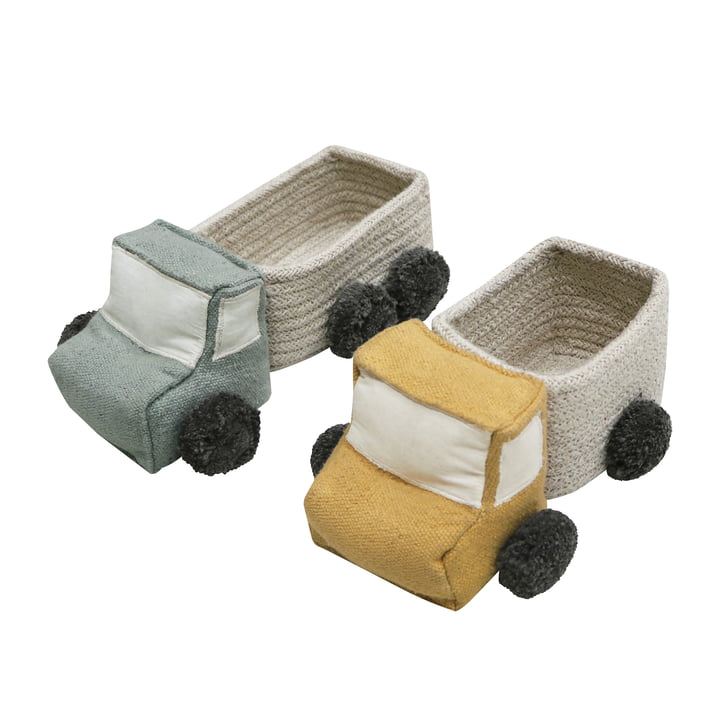 Set Of Mini Baskets Truck