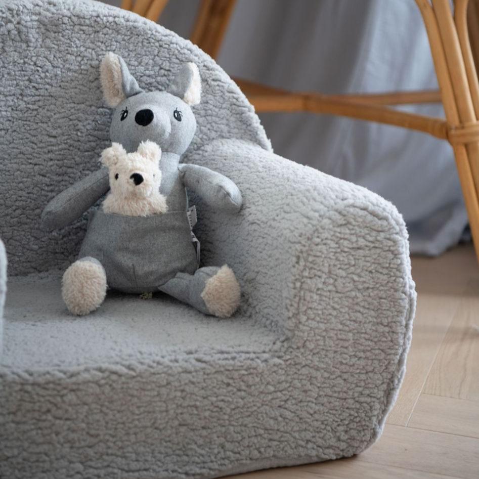 Kinderstoel Teddy - Grijs