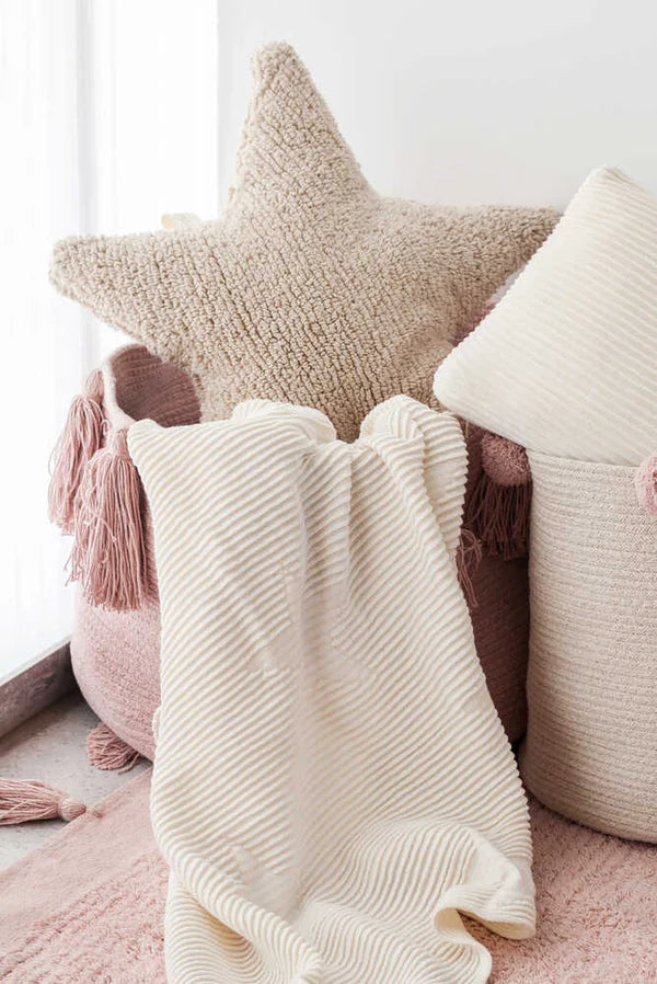 Cushion Star - Beige