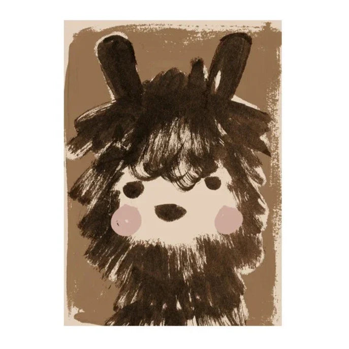 Studio Loco Poster Alpaca
