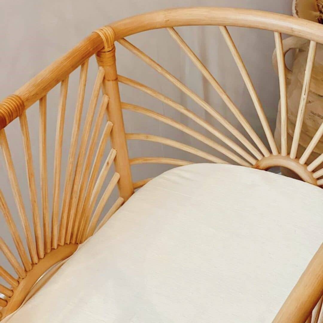 Baby Wieg Rotan incl. Matras