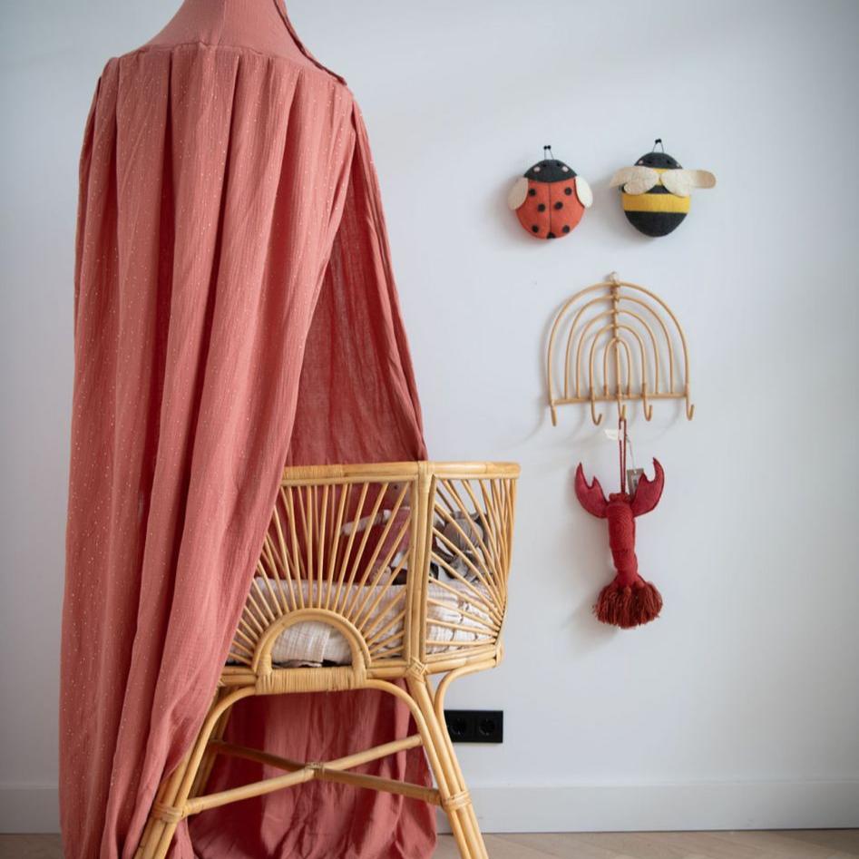 Bedhemel - Mousseline Glitter