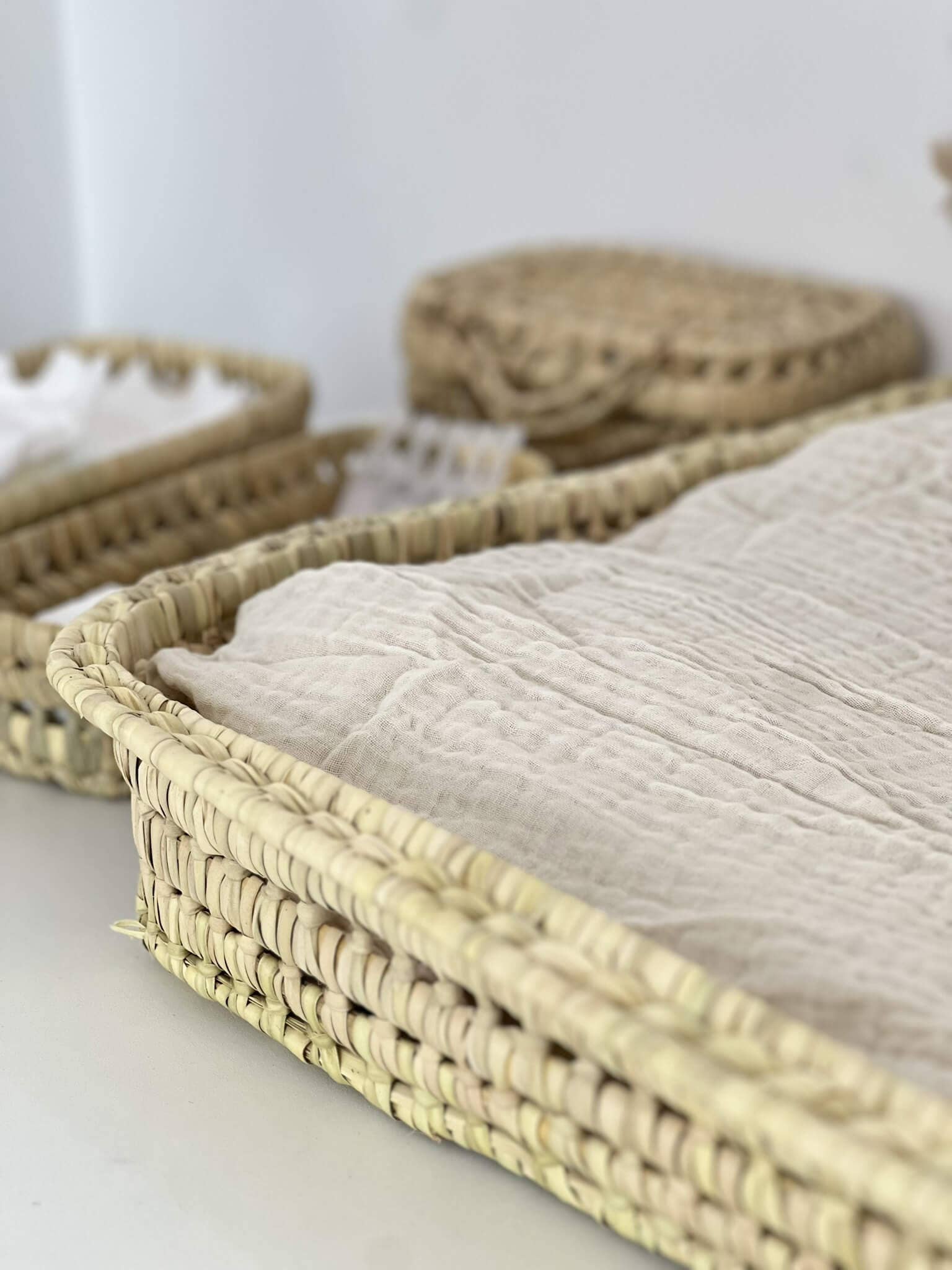 Verschoonmand Palmbladeren