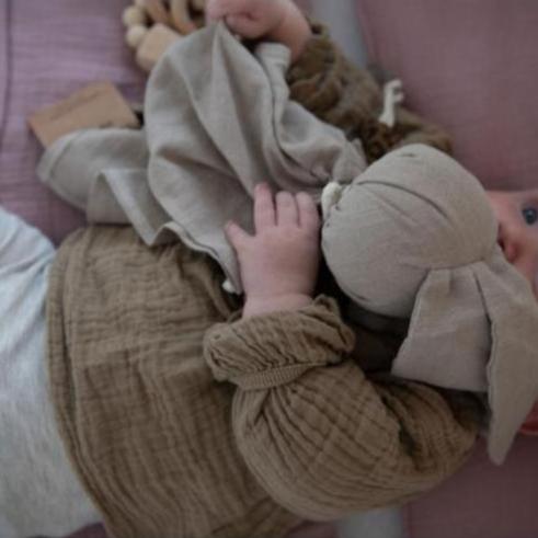 Knuffel Linnen - Grijs