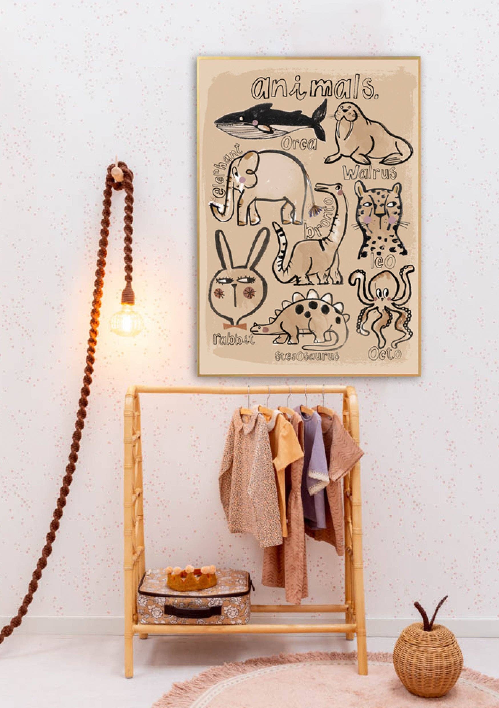 Studio Loco Poster Dieren