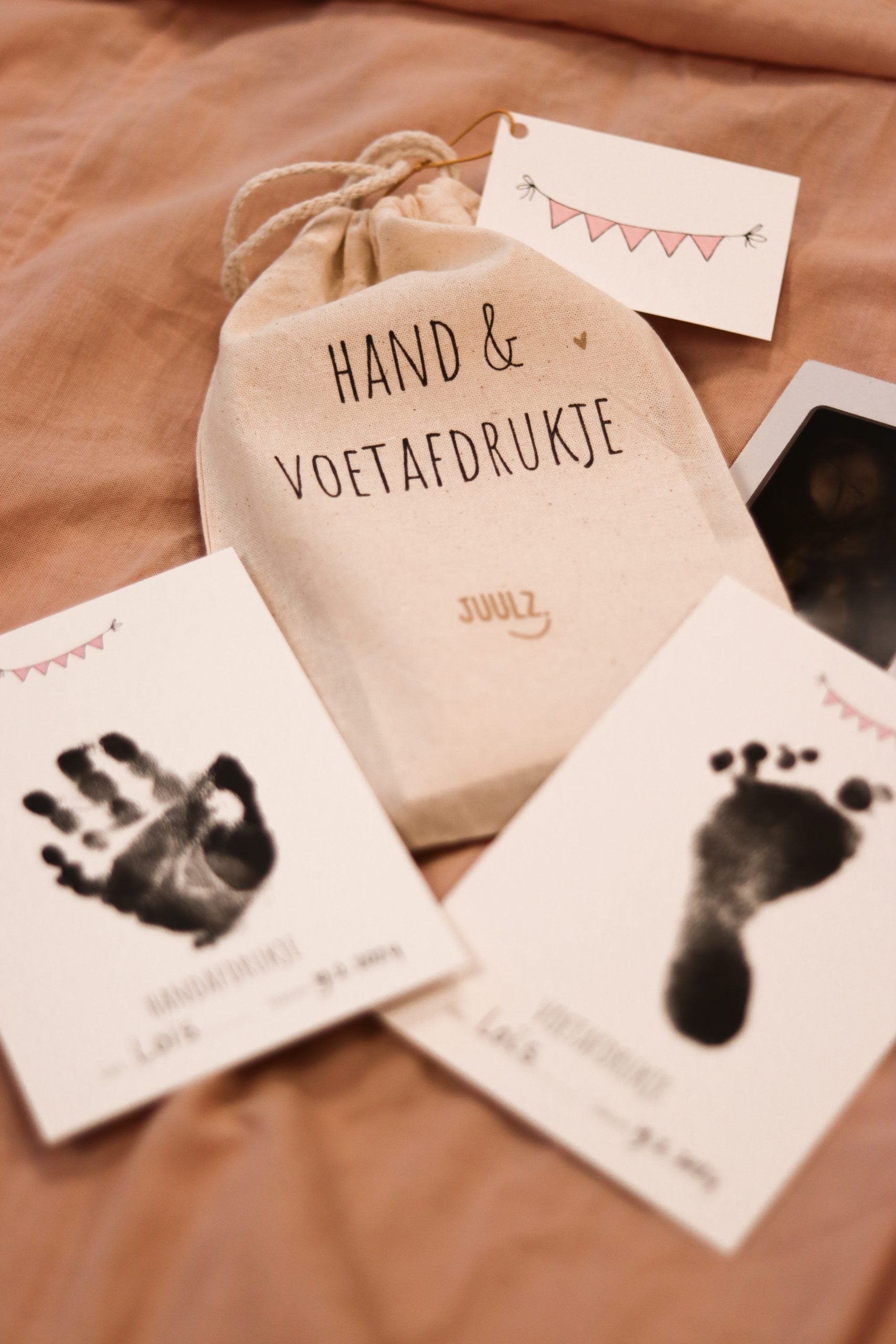 Juulz hand en voetafdruk set - Roze