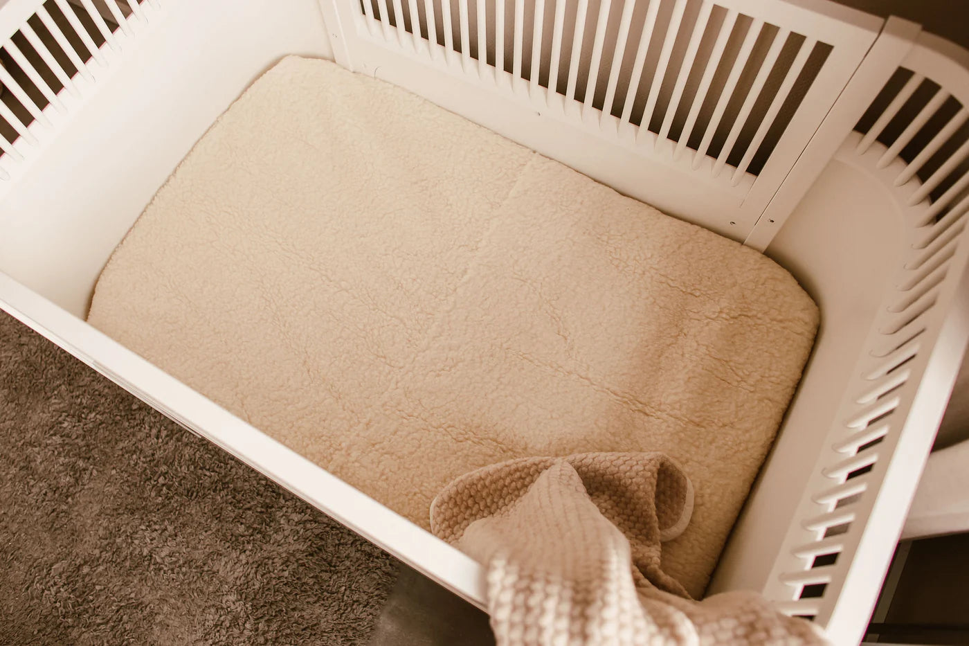 Wollen Hoeslaken - 60x120