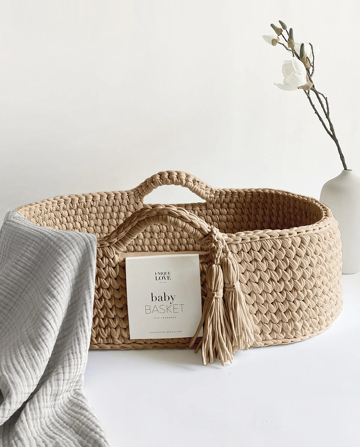 Baby Basket - Mocca