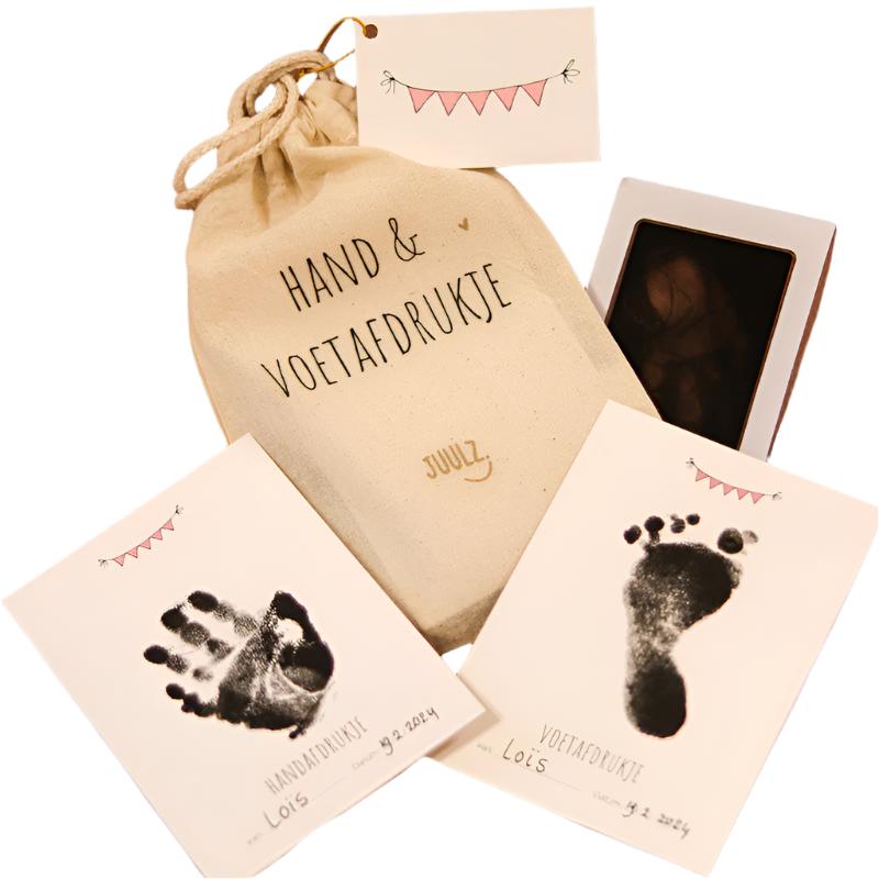 Juulz hand en voetafdruk set - Roze