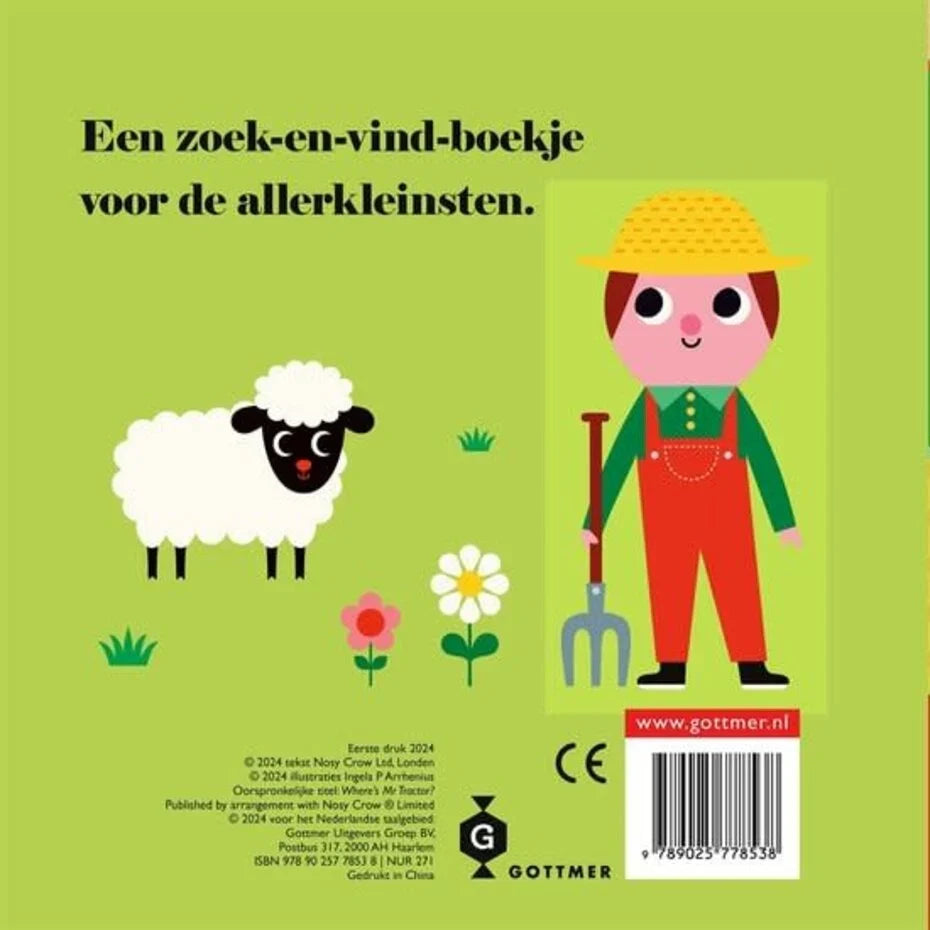 Boek - Tractor, waar ben je?