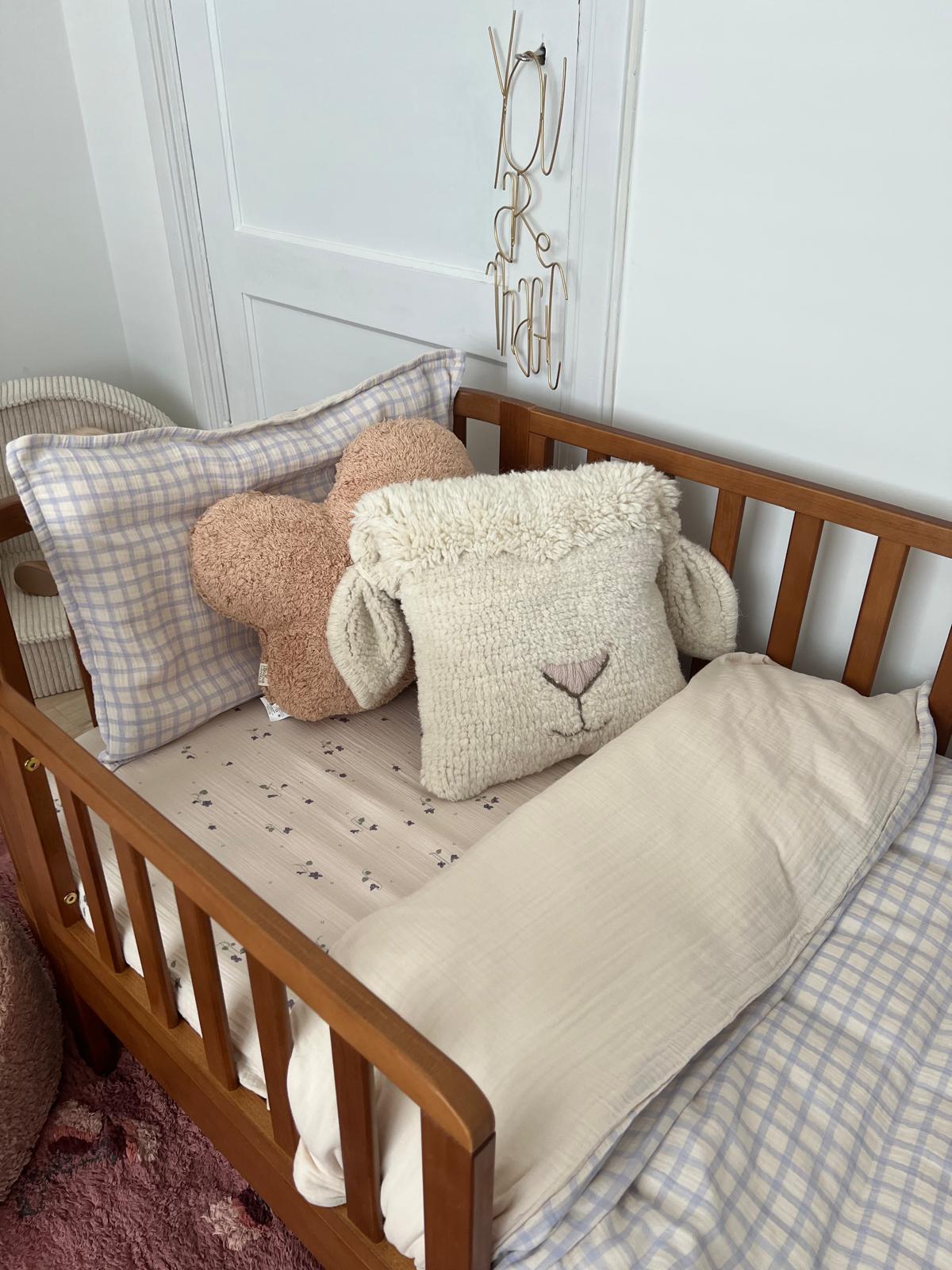 Woolable Cushion Pink Nose Sheep