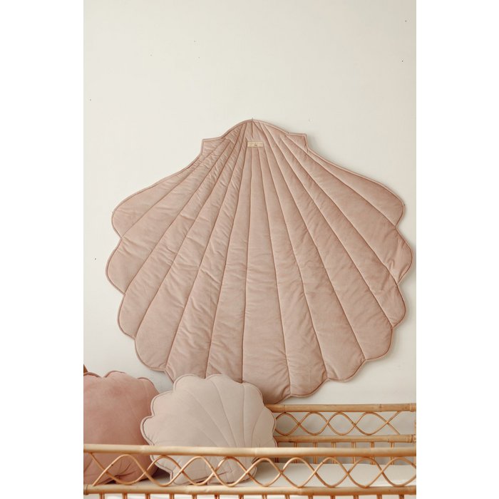 Vloerkleed Schelp Velvet - Roze