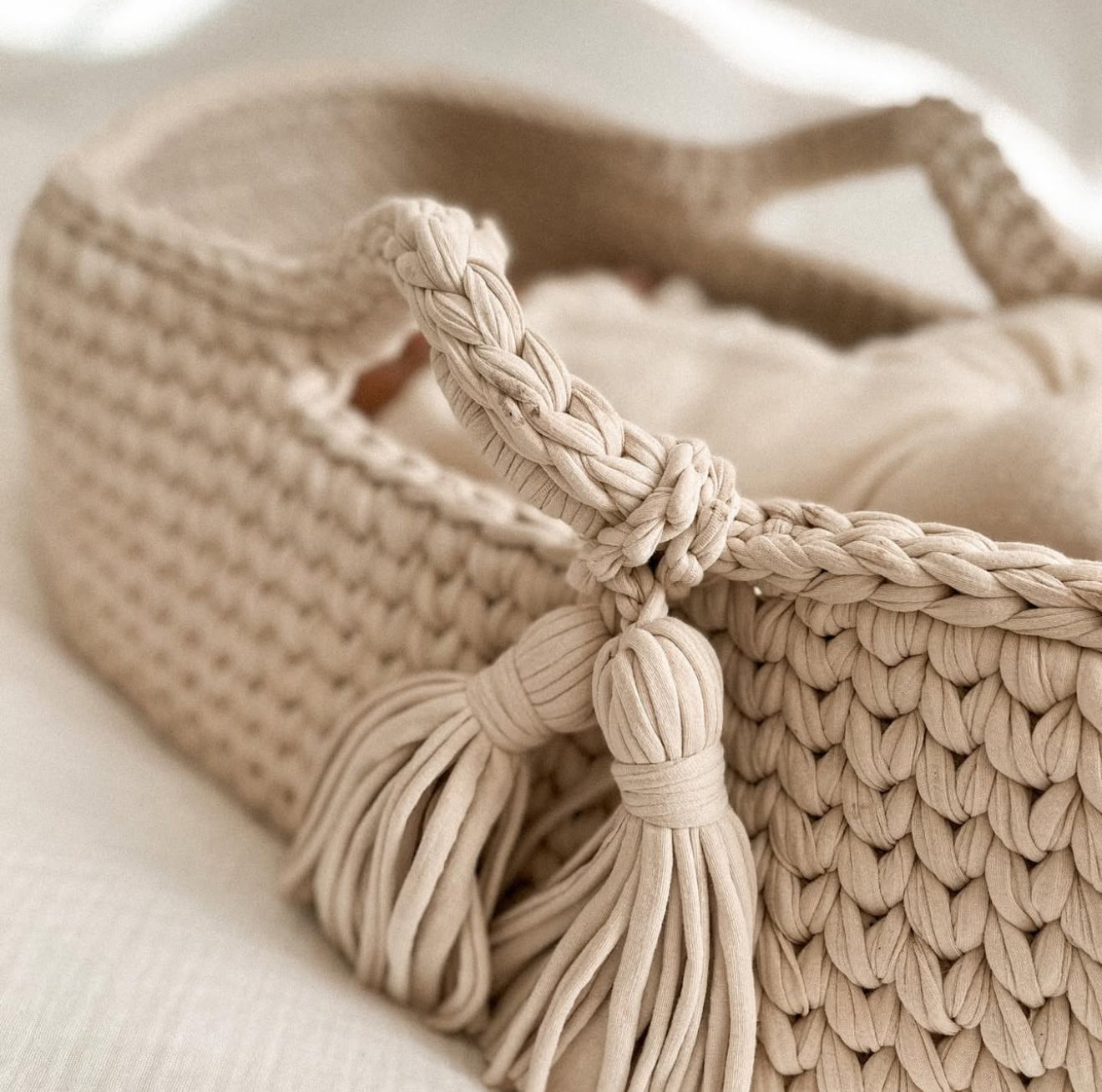 Baby Basket - Beige